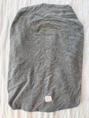 Burt's Bees Baby Gray Terrycloth Changing Pad Cover